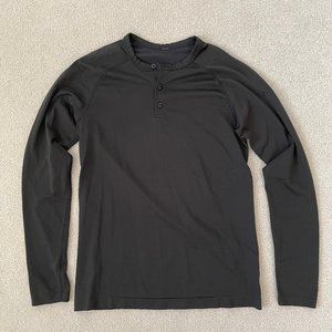 lululemon metal vent henley long sleeve